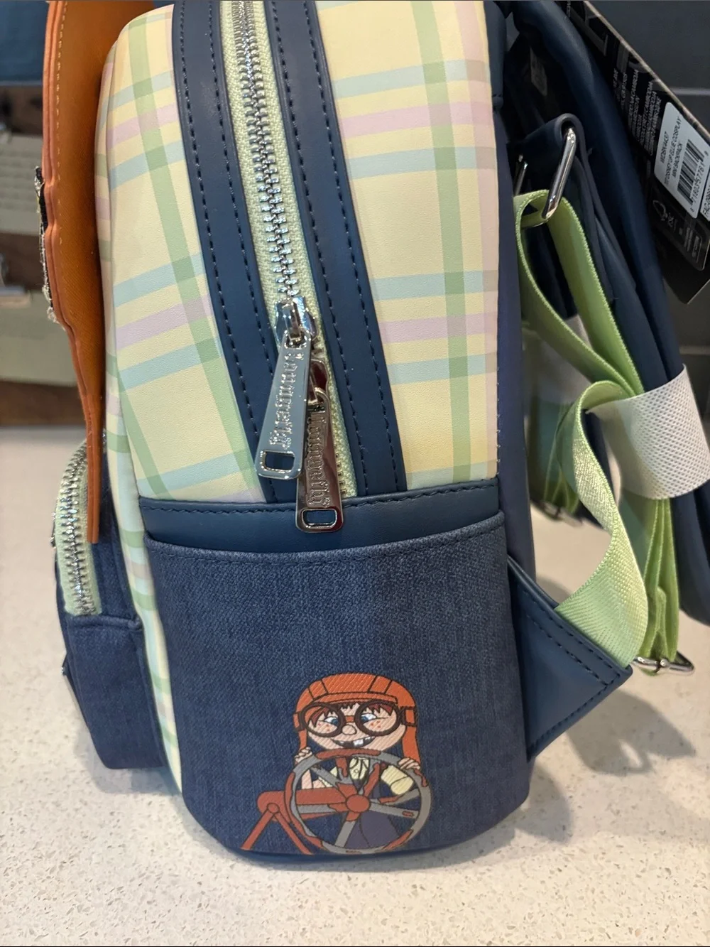 Loungefly Pixar Up Ellie Cosplay Mini Backpack NWT